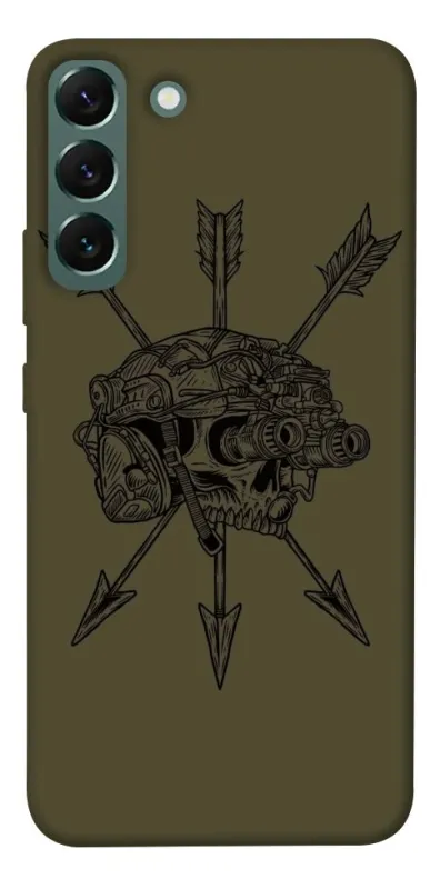 Чехол на Samsung Galaxy S22+ Mil skull фото 1 из 1