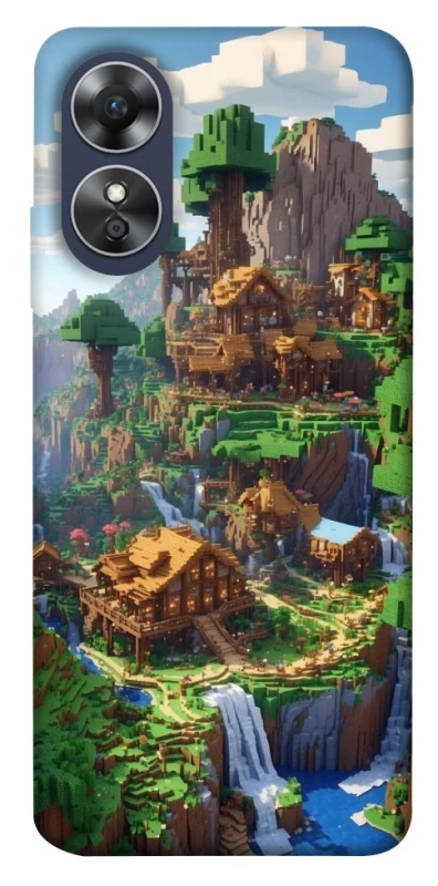 Чехол на Oppo A17 Minecraft universe фото 1 из 1