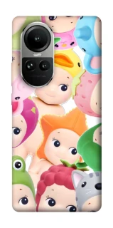 Чехол на Oppo Reno 10 Fruit-Zoo Kaleidoscope фото 1 из 2