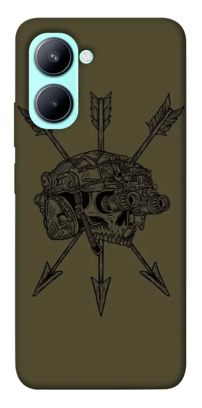 Чохол на Realme C33 Mil skull фото 1 з 1