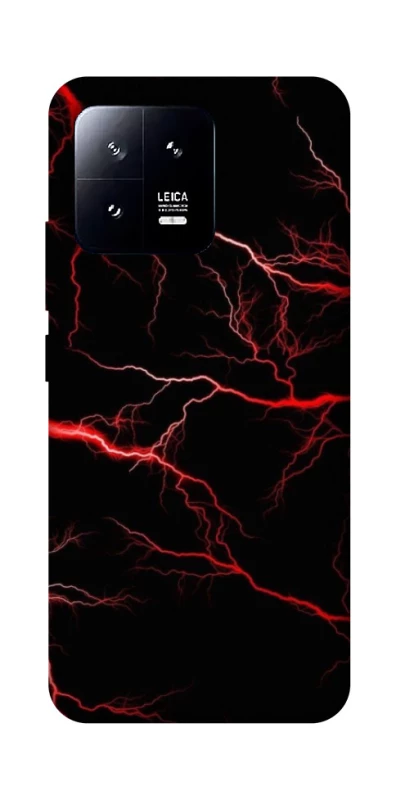 Чохол на Xiaomi 13 Червона молнія фото 1 з 1