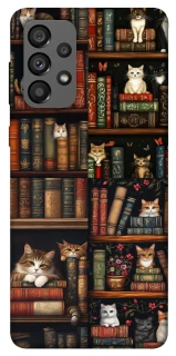 Чохол на Samsung Galaxy A73 5G Cats & Books фото 1 з 1