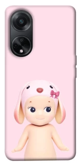 Чехол на Oppo A58 4G Pink Ribbon Hop фото 1 из 1
