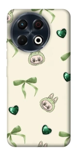 Чехол на TECNO Spark 30 Pro (KL7) Labubu Green Heart фото 1 из 1