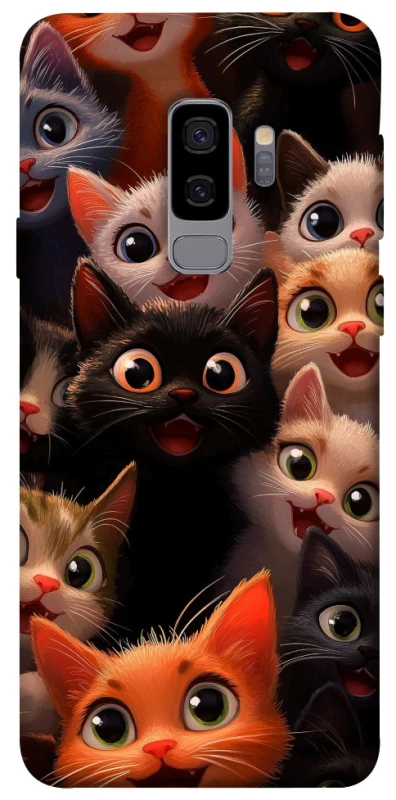 Чохол на Samsung Galaxy S9+ happy cats фото 1 з 1