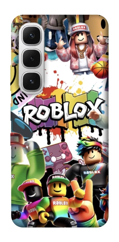 Чохол на Infinix Hot 60i Roblox Characters Collage фото 1 з 1
