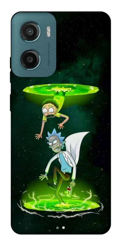 Чохол на Motorola Moto G06 Rick and Morty фото 1 з 1