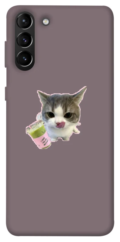 Чохол на Samsung Galaxy S21+ cat matcha фото 1 з 1