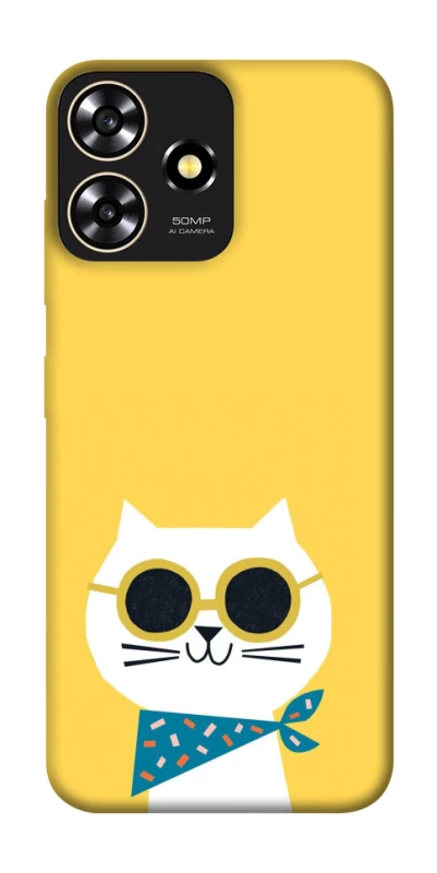 Чехол на ZTE Blade A73 4G Кот-муркот фото 1 из 1