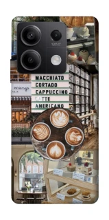 Чехол на Xiaomi Redmi Note 13 5G Coffee collage ver.5 фото 1 из 1