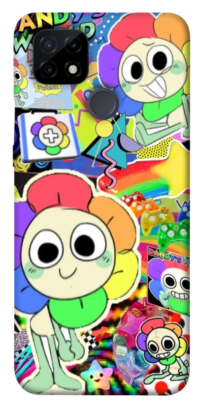 Чохол на Realme C21 Dandy world collage фото 1 з 1