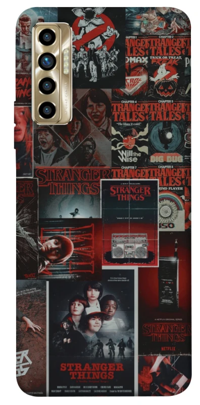 Чехол на TECNO Camon 17P Stranger Things ver.16 фото 1 из 1