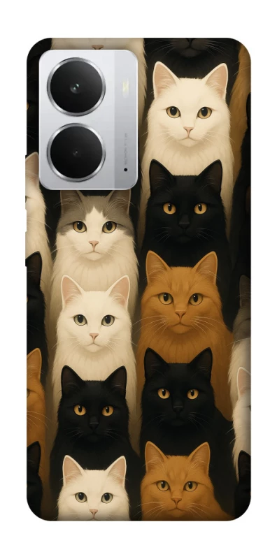 Чехол на Realme 14 Colorful Cat Collage фото 1 Чехол на Realme 14 Colorful Cat Collage фото 1 из 1
