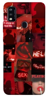 Чехол на ZTE Blade A51 Love collage ver.3 фото 1 из 1