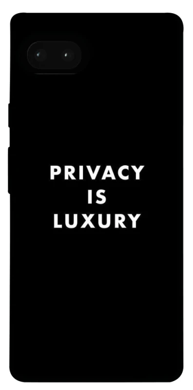 Чехол на Google Pixel 7a Privacy is luxury фото 1 из 1