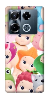 Чехол на Infinix Note 40 Pro 4G Fruit-Zoo Kaleidoscope фото 1 из 1