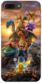 Чехол на Apple iPhone 7 plus / 8 plus Pokemon фото 1 из 1