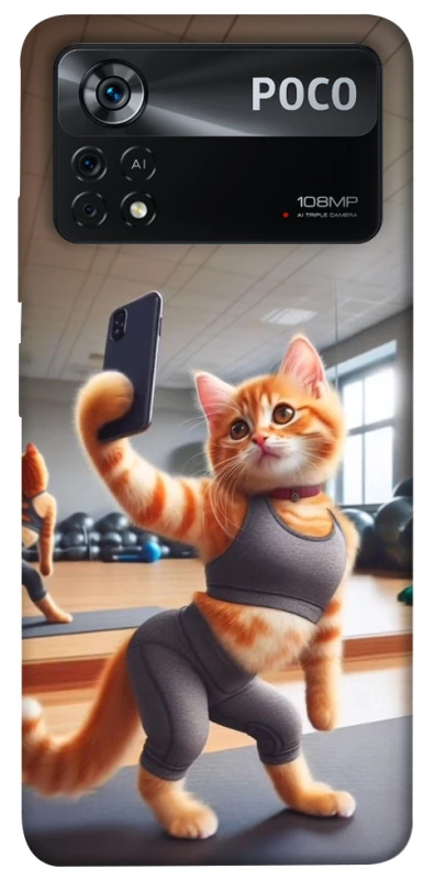 Чехол на Xiaomi Poco X4 Pro 5G Кошечка фото 1 из 1