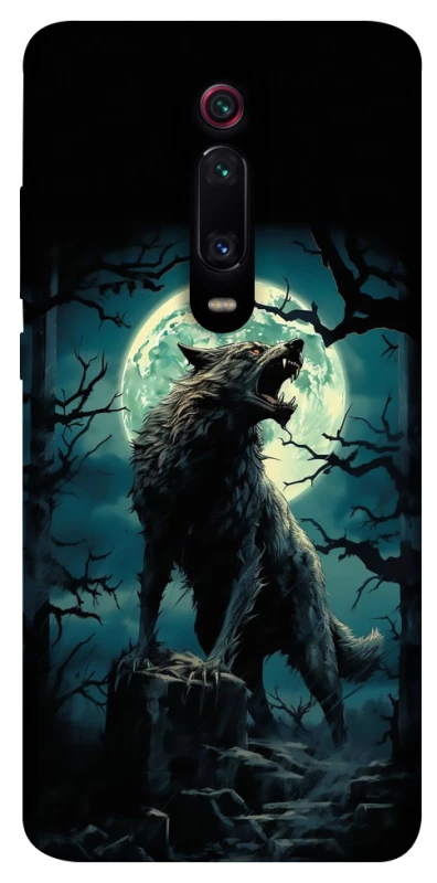 Чохол на Xiaomi Redmi K20 / K20 Pro / Mi9T / Mi9T Pro Вовк під місяцем фото 1 з 1