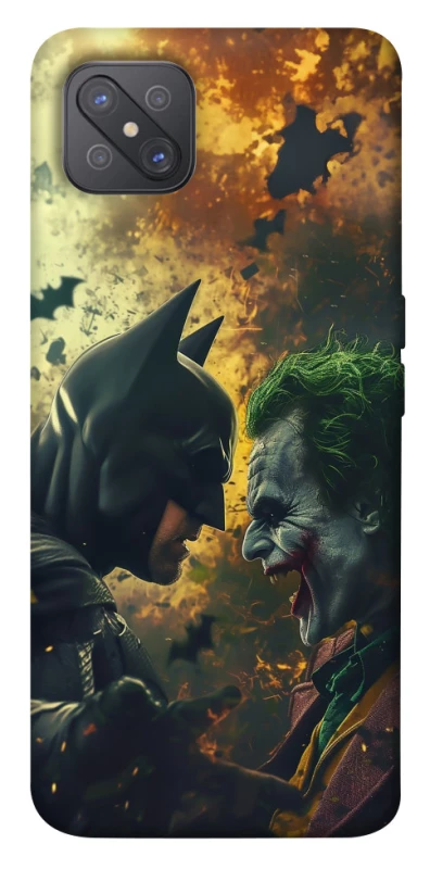 Чехол на Oppo A92s Batman and the Joker фото 1 из 1