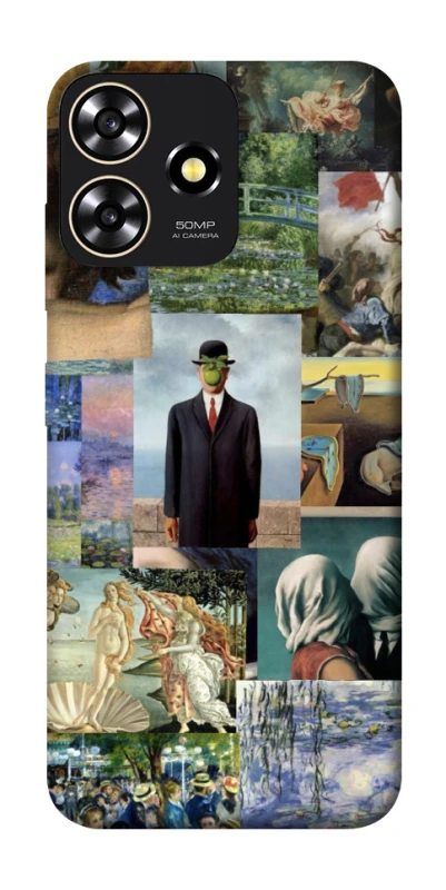 Чехол на ZTE Blade A73 4G Art collage ver.4 фото 1 из 1