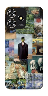 Чехол на ZTE Blade A73 4G Art collage ver.4 фото 1 из 1