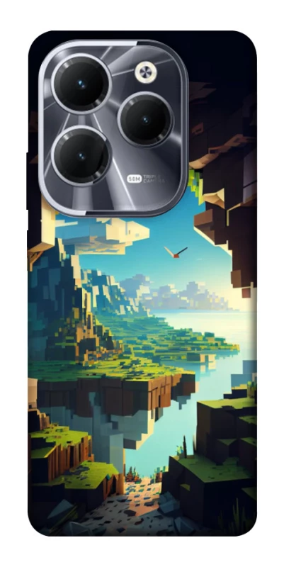 Чохол на Infinix Hot 40 Minecraft sunrise фото 1 з 1