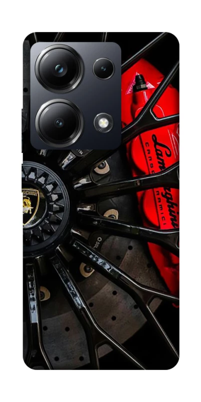 Чехол на Xiaomi Poco M6 Pro 4G Wheel Lamborgini фото 1 из 1