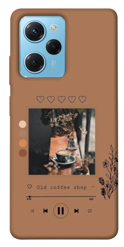 Чохол на Xiaomi Poco X5 Pro 5G Coffee player фото 1 з 1