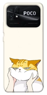 Чехол на Xiaomi Poco C40 Cat bun фото 1 из 1