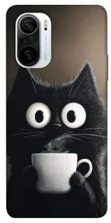 Чехол на Xiaomi Redmi K40 / K40 Pro / K40 Pro+ / Poco F3 morning cat фото 1 из 1