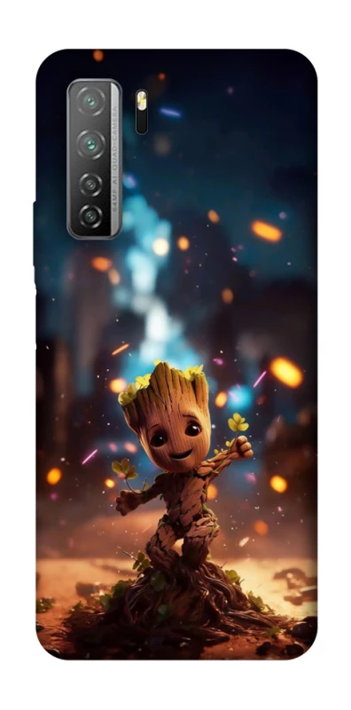 Чехол на Huawei Nova 7 SE Baby Groot v3 фото 1 из 1
