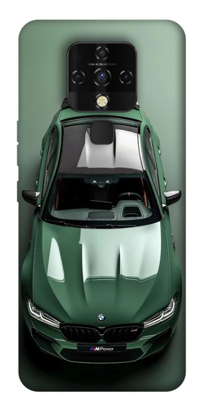 Чехол на TECNO Camon 16 SE BMW green фото 1 из 1