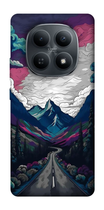 Чехол на Xiaomi Redmi Note 15 4G/5G (EU) Нарисованные горы фото 1 из 1