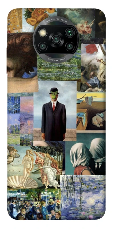 Чохол на Xiaomi Poco X3 NFC / Poco X3 Pro Art collage ver.4 фото 1 з 1