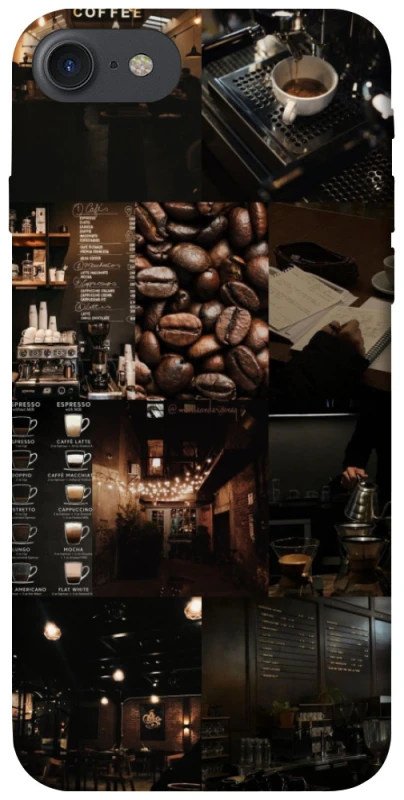 Чохол на Apple iPhone 7 / 8 (4.7") Coffee collage ver.1 фото 1 з 1