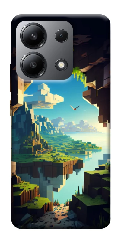 Чехол на Xiaomi Redmi Note 13 4G Minecraft sunrise фото 1 из 1