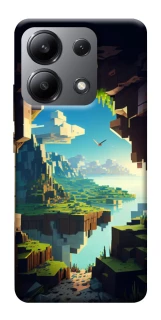 Чехол на Xiaomi Redmi Note 13 4G Minecraft sunrise фото 1 из 1