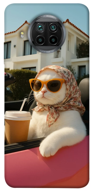 Чохол на Xiaomi Mi 10T Lite / Redmi Note 9 Pro 5G Stylish Cat Cruise фото 1 з 1