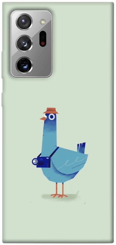 Чохол на Samsung Galaxy Note 20 Ultra Голуб-детектив фото 1 з 1