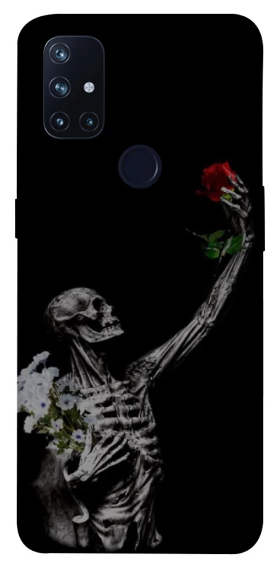 Чехол на OnePlus Nord N10 5G Skeleton vs Rose фото 1 из 1