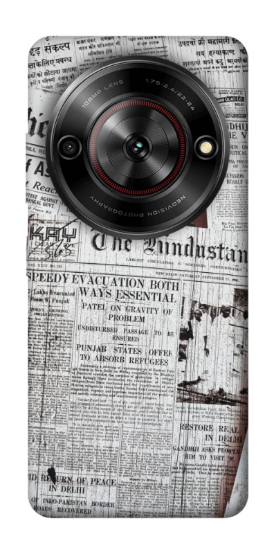 Чохол на ZTE Nubia Focus Газети фото 1 з 1