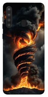 Чехол на Samsung Galaxy A21 Огненный торнадо фото 1 из 1