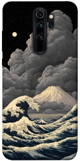 Чехол на Xiaomi Redmi Note 8 Pro Japan mountains фото 1 из 1
