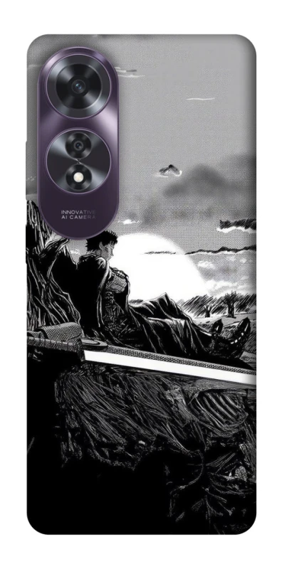 Чехол на Oppo A60 Berserk sunset фото 1 из 1