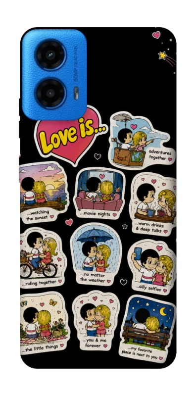 Чохол на Motorola Moto G45 Love is ver.4 фото 1 з 1
