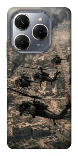 Чохол на TECNO Spark 20 Pro Black hawk фото 1 з 1
