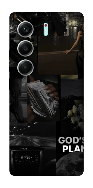 Чохол на Tecno Camon 40 Pro 5G God's plan фото 1 з 1