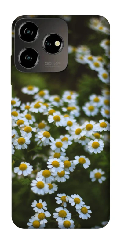 Чохол на ZTE Blade V50 Design 4G Ромашки v13 фото 1 з 1