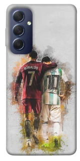 Чохол на Samsung Galaxy M54 5G Ronaldo та Messi фото 1 з 1